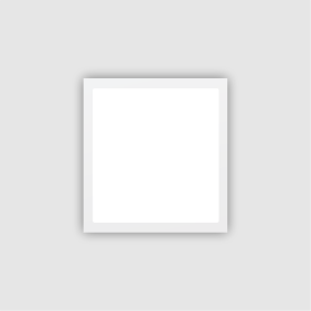 LED PANEL EMB CUAD 6400K 18W