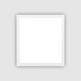 LED PANEL EMB CUAD 6400K 24W