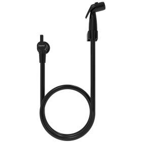 DUCHA HIGIENICA PLUS NEGRA BLISTER - ZAGONEL