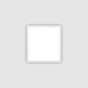 LED PANEL EMB CUAD 6400K 12W